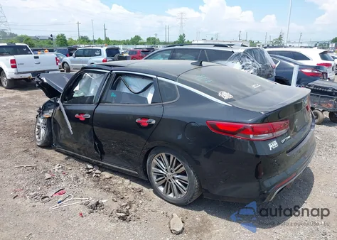2018 Kia Optima Sx Turbo из США, поврежденный, VIN 05XXGV4L27JG20218